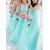 Long Tulle Floor Length Bridesmaid Dresses 902014