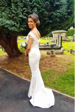 Mermaid Beaded Lace Long Bridesmaid Dresses 902063