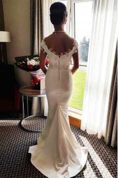 Mermaid Beaded Lace Long Bridesmaid Dresses 902063