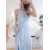 Modest Long Chiffon Floor Length Bridesmaid Dresses 902154