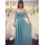 A-Line Strapless Long Chiffon Floor Length Bridesmaid Dresses 902155