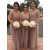 Long Tulle One Shoulder Floor Length Bridesmaid Dresses 902166