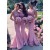 Long Modest Mermaid Lace Bridesmaid Dresses with Beads 902168