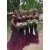 Long Mermaid Grape Purple Bridesmaid Dresses 902206