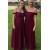 Long Chiffon Floor Length Bridesmaid Dresses 902270