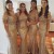 Long Mermaid Off the Shoulder Sequin Bridesmaid Dresses 902275