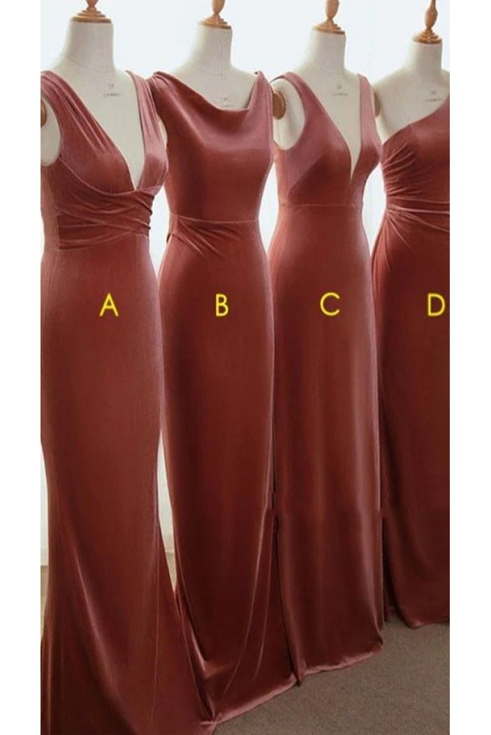 Long Bridesmaid Dresses Wedding Party Dresses 902290