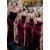 Long Beaded Off the Shoulder Bridesmaid Dresses 902293