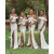 Long Mermaid Off the Shoulder Bridesmaid Dresses 902367
