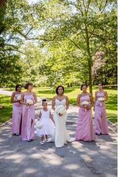 Long Lilac Strapless Floor Length Bridesmaid Dresses 902379