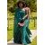 Long Green Mermaid One Shoulder Bridesmaid Dresses 902399