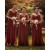 Long Chiffon Floor Length Bridesmaid Dresses 902404