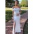 Long Ivory Off the Shoulder Bridesmaid Dresses 902484