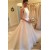 A-Line Long White Halter Wedding Dresses Bridal Gowns 903030