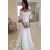 Mermaid Lace Long Wedding Dresses Bridal Gowns with Sleeves 903047