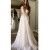 A-Line Beaded Tulle Wedding Dresses Bridal Gowns 903049