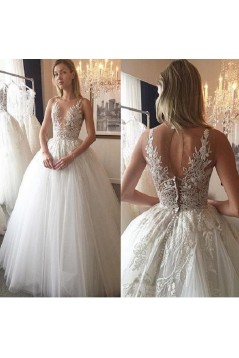 Lace and Tulle Ball Gowns Wedding Dresses Bridal Gowns 903069