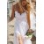 Long Chiffon and Lace Spaghetti Straps Wedding Dresses Bridal Gowns 903096