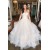 A-Line Sweetheart Tulle Wedding Dresses Bridal Gowns 903115
