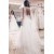 A-Line Halter Lace and Tulle Wedding Dresses Bridal Gowns 903125