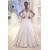A-Line Lace Long Sleeves Wedding Dresses Bridal Gowns 903137