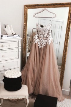 A-Line Sweetheart Lace Long Wedding Dresses Bridal Gowns 903166