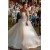 A-Line Long Sleeves Lace and Tulle Wedding Dresses Bridal Gowns 903177