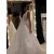 A-Line Sparkle V Neck Wedding Dresses Bridal Gowns 903190