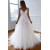 A-Line Lace and Tulle Wedding Dresses Bridal Gowns 903191