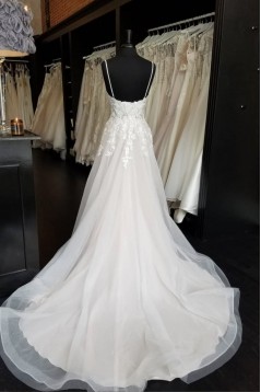 A-Line Lace Wedding Dresses Bridal Gowns 903194
