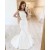 Long Mermaid Satin Wedding Dresses Bridal Gowns 903237