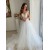 A-Line Lace and Tulle Wedding Dresses Bridal Gowns 903355