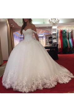 Ball Gowns Beaded Lace Wedding Dresses Bridal Gowns 903377