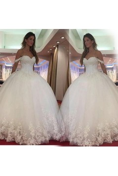 Ball Gowns Beaded Lace Wedding Dresses Bridal Gowns 903377