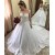 A-Line Lace Sparkle Wedding Dresses Bridal Gowns 903403