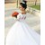 A-Line Long Lace Off the Shoulder Wedding Dresses Bridal Gowns 903411