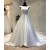 A-Line Long Satin Wedding Dresses Bridal Gowns 903432