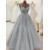A-Line Long Lace Wedding Dresses Bridal Gowns 903449