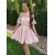 Short Pink Lace Prom Dress Homecoming Graduation Cocktail Dresses 904011
