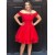 Short Red Lace Prom Dress Homecoming Graduation Cocktail Dresses 904031