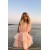 Short/Mini A-Line Pink Strapless Tiered Tulle Prom Dresses Homecoming Dresses 904093