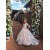 A-Line Lace and Tulle Long Sleeves Floor-Length Flower Girl Dresses 905008