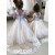 A-Line Lace and Tulle Floor-Length Flower Girl Dresses 905010