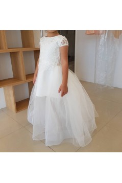 Lace and Tulle Flower Girl Dresses 905012