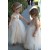 Cute Floor Length Sequins and Tulle Flower Girl Dresses 905026