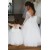 Lace and Tulle Long Sleeves Flower Girl Dresses 905034