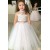 Lace and Tulle Two Pieces Flower Girl Dresses 905037