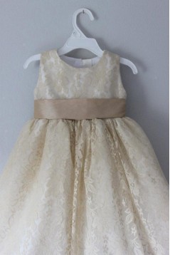 Cute Lace Flower Girl Dresses 905043