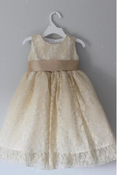 Cute Lace Flower Girl Dresses 905043