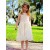 Knee Length Lace Flower Girl Dresses 905075